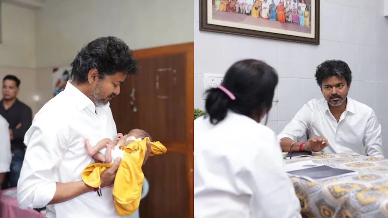 वायरल वीडियो के बाद एक्शन में CM विजय, चेन्नई के चिल्ड्रेन हॉस्पिटल में किया औचक निरीक्षण | CM Vijay swings action following viral video conducts surprise inspection at Chennai children hospital