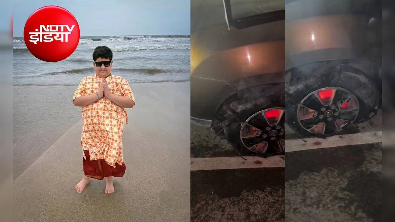 अभिनव अरोड़ा की कार में लगी आग, सभी लोग सुरक्षित | Fire breaks out in Abhinav Arora car; everyone safe
